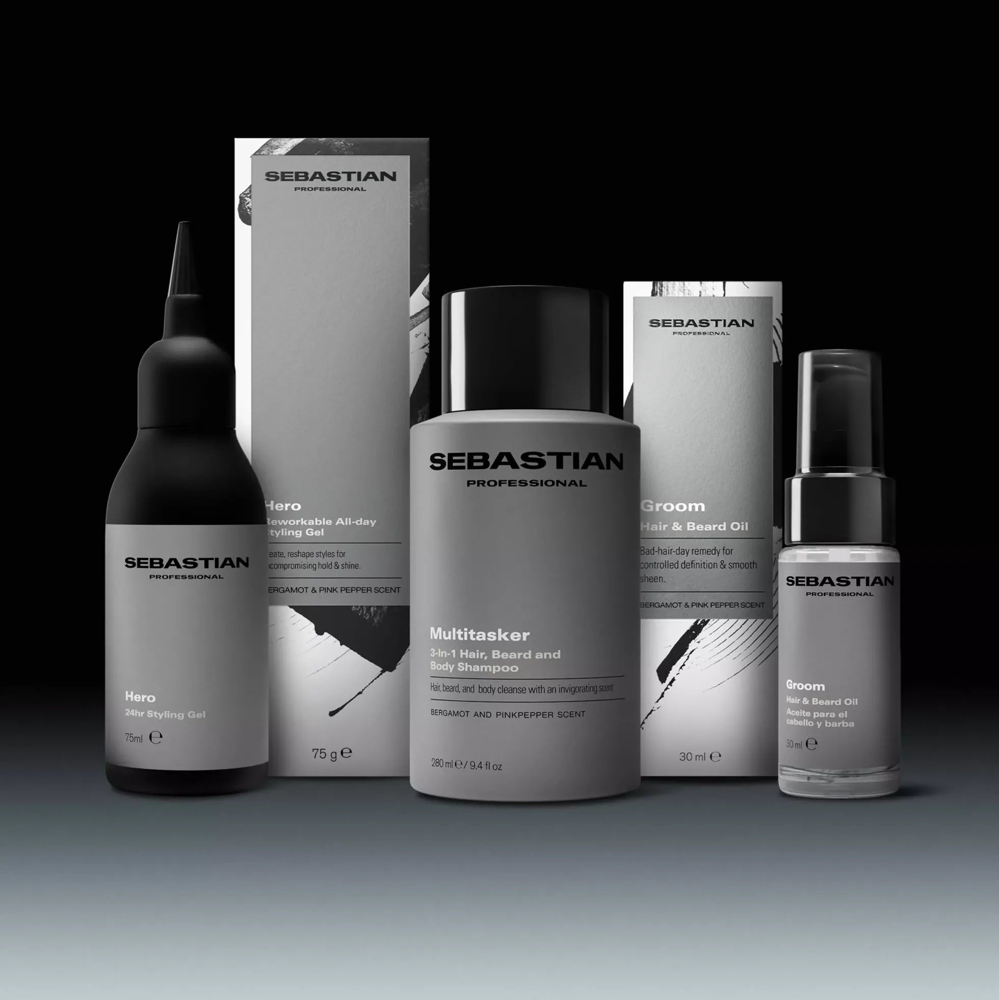 Sebastian Professional Groom Hair & Beard Oil for Men 30 ml