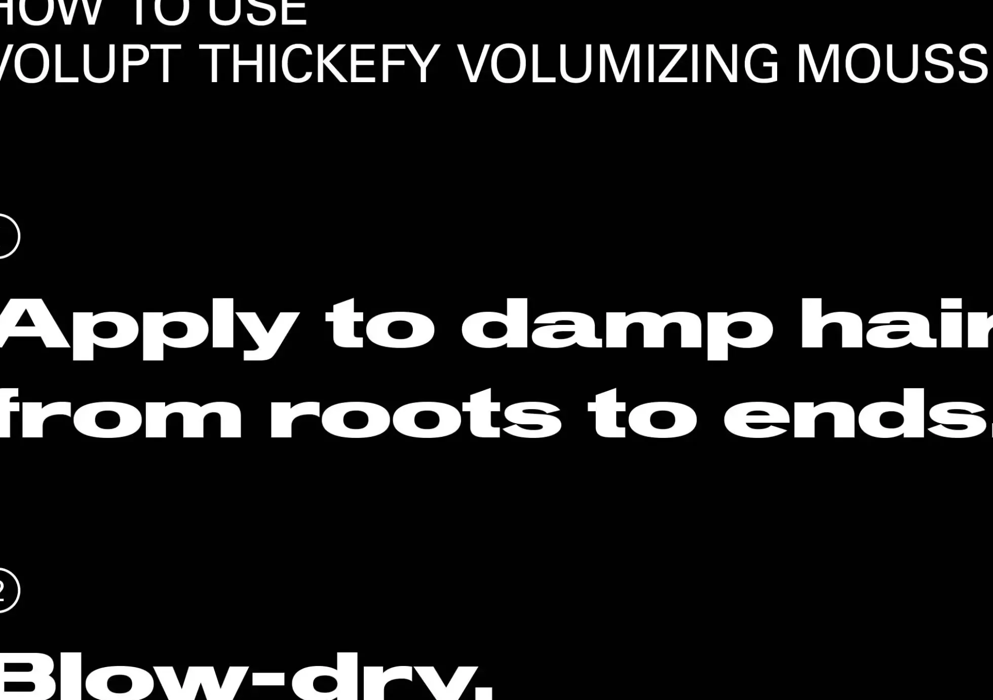 Sebastian ProfessionalVolupt Thickefy Volumizing Mousse 190 ml