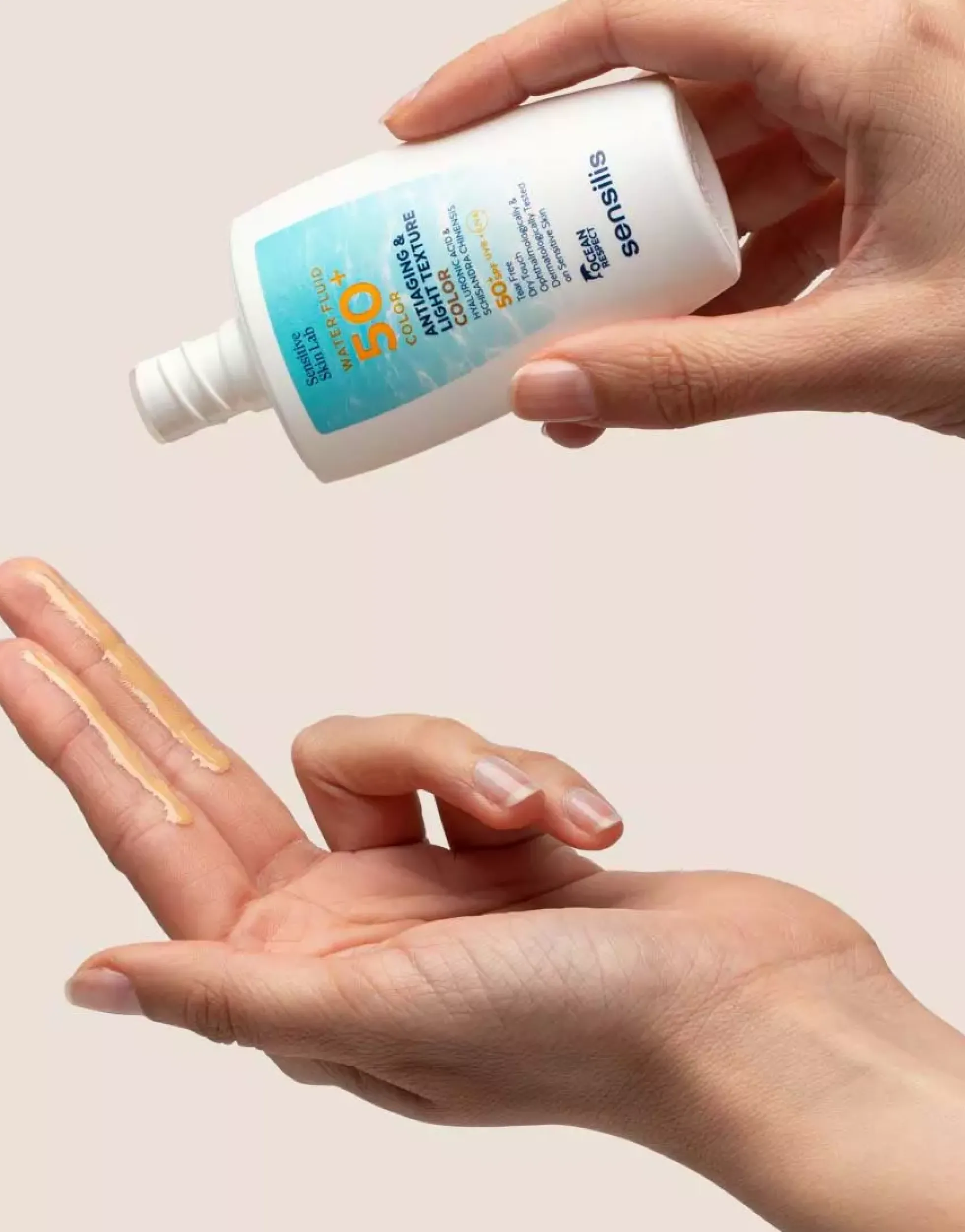 SensilisSuncare Waterfluid 50+ Color 40 ml