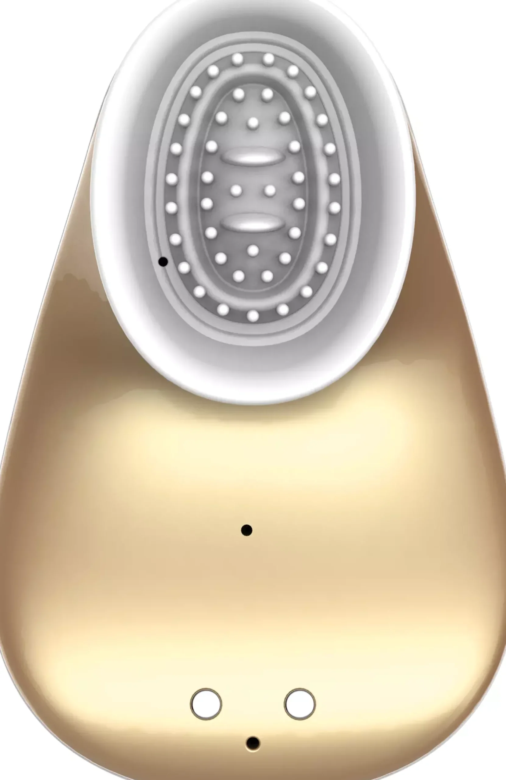 ShotsInnovation Twitch Hands Free Suction & Vibration Toy Gold