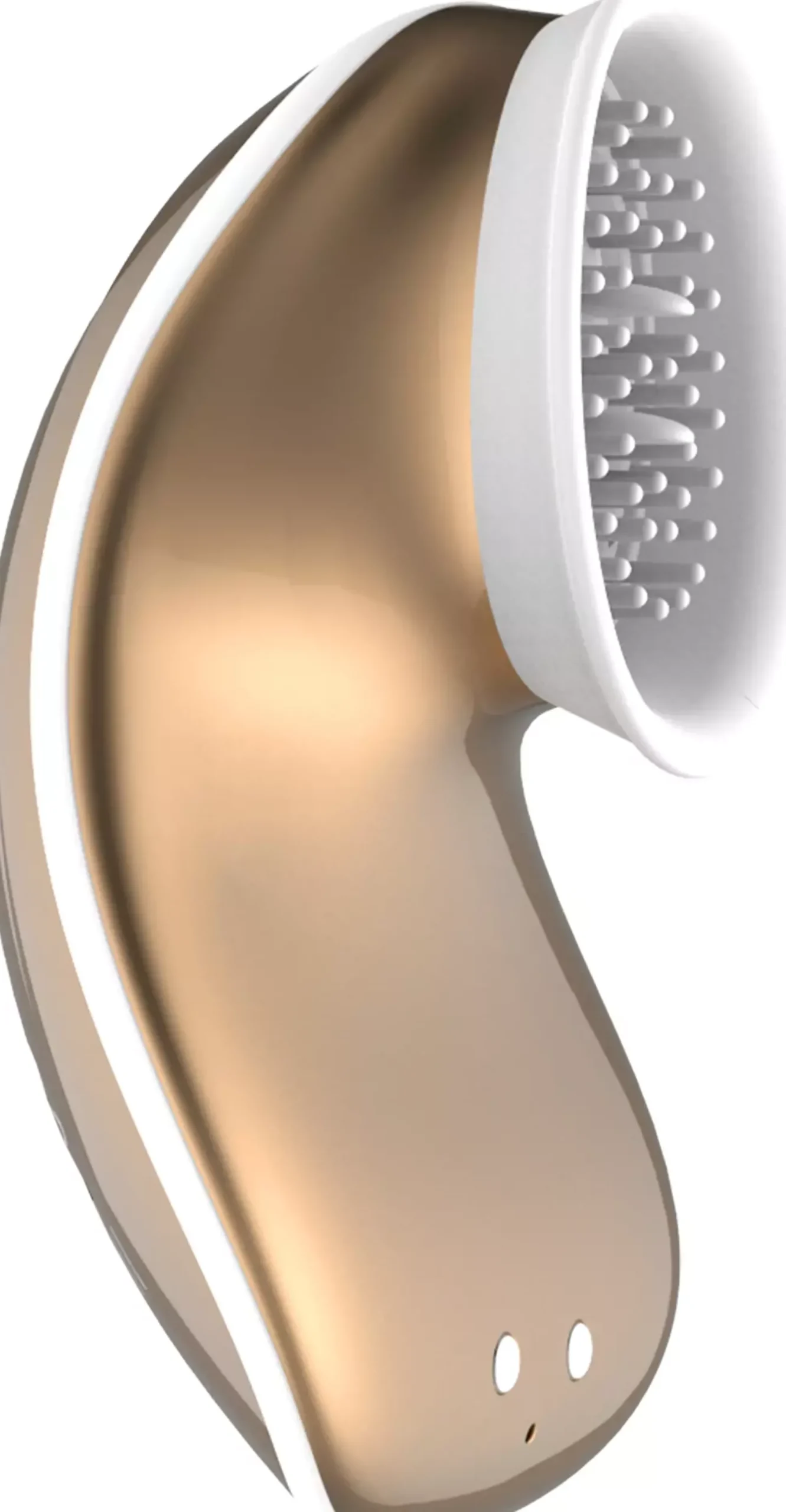 ShotsInnovation Twitch Hands Free Suction & Vibration Toy Gold