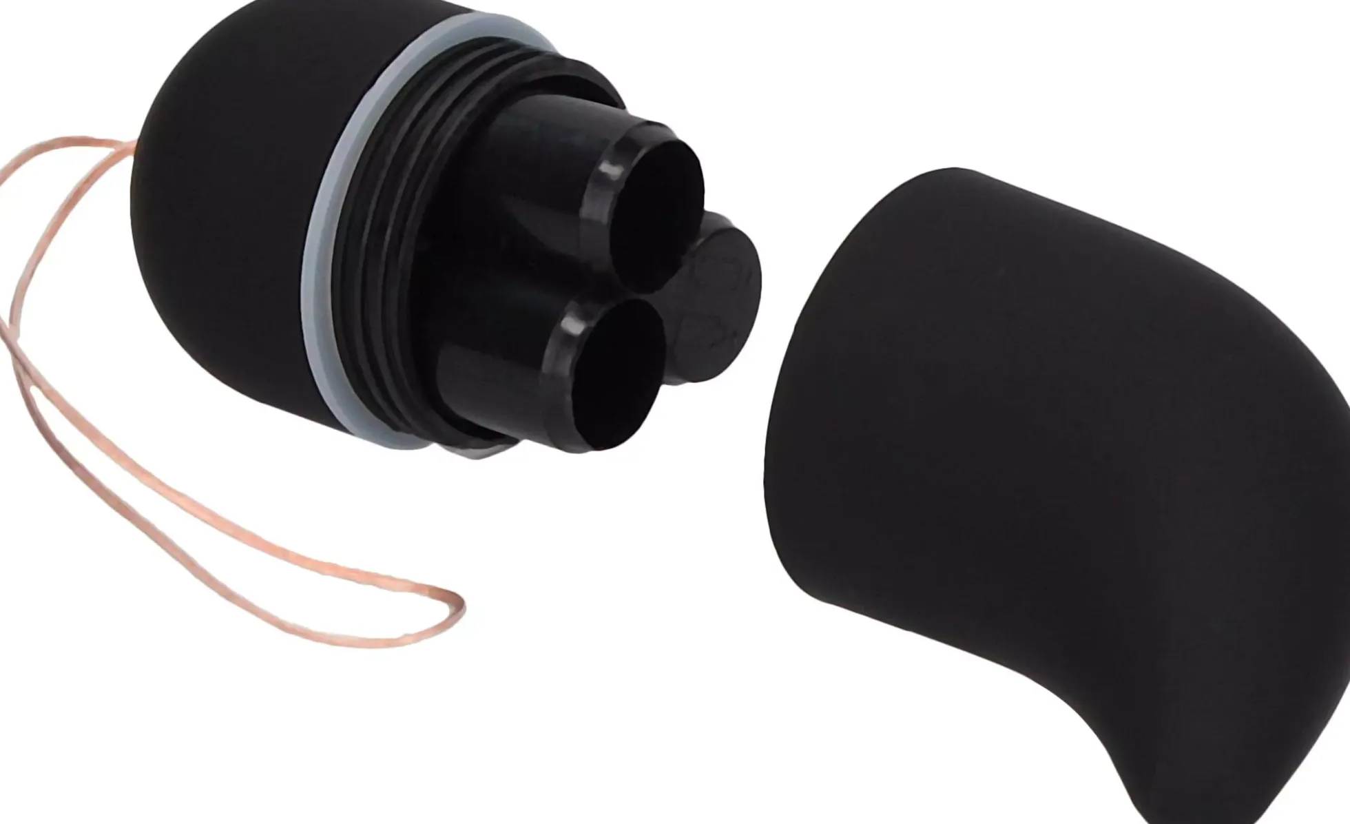 ShotsShots Toys Wireless Vibrating G-Spot Egg Medium Black