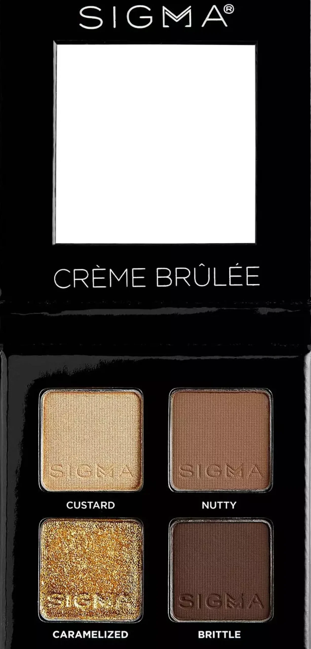 Sigma Beauty Eyeshadow Quad Crème Brûlée