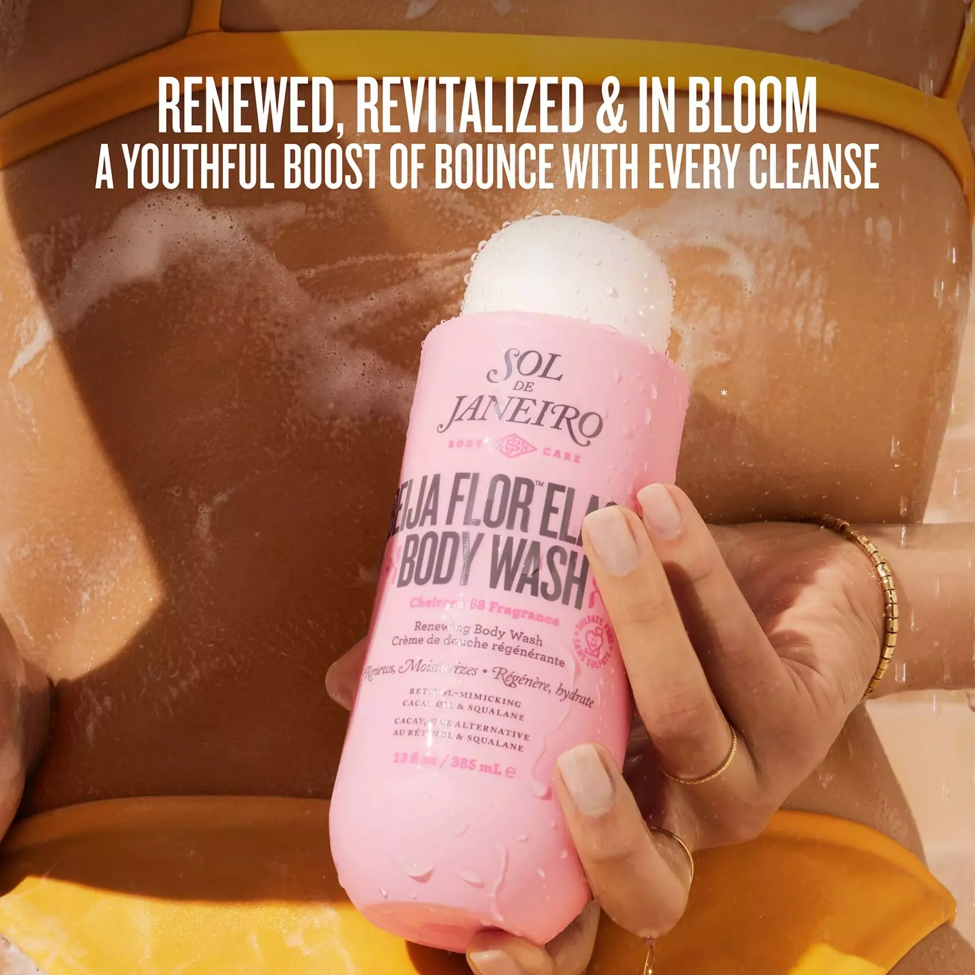 Sol de Janeiro Beija Flor Skin-Renewing Body Wash 385 ml