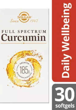 Solgar Full Spectrum Curcumin 185x Softgels 30 st