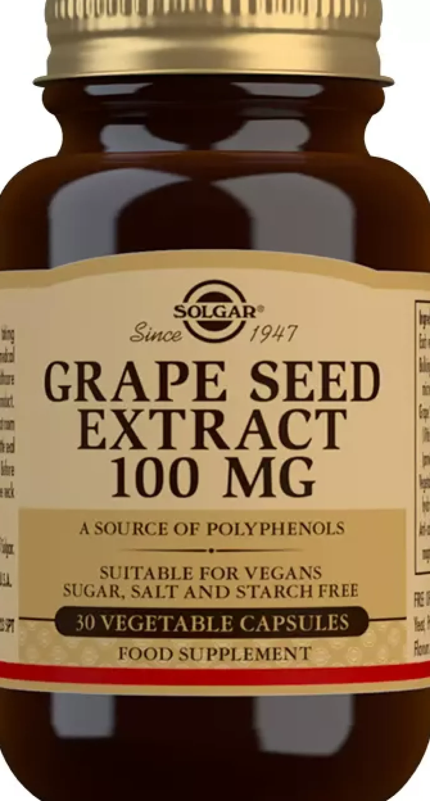 Solgar Grape Seed Extract 100 mg 30 st
