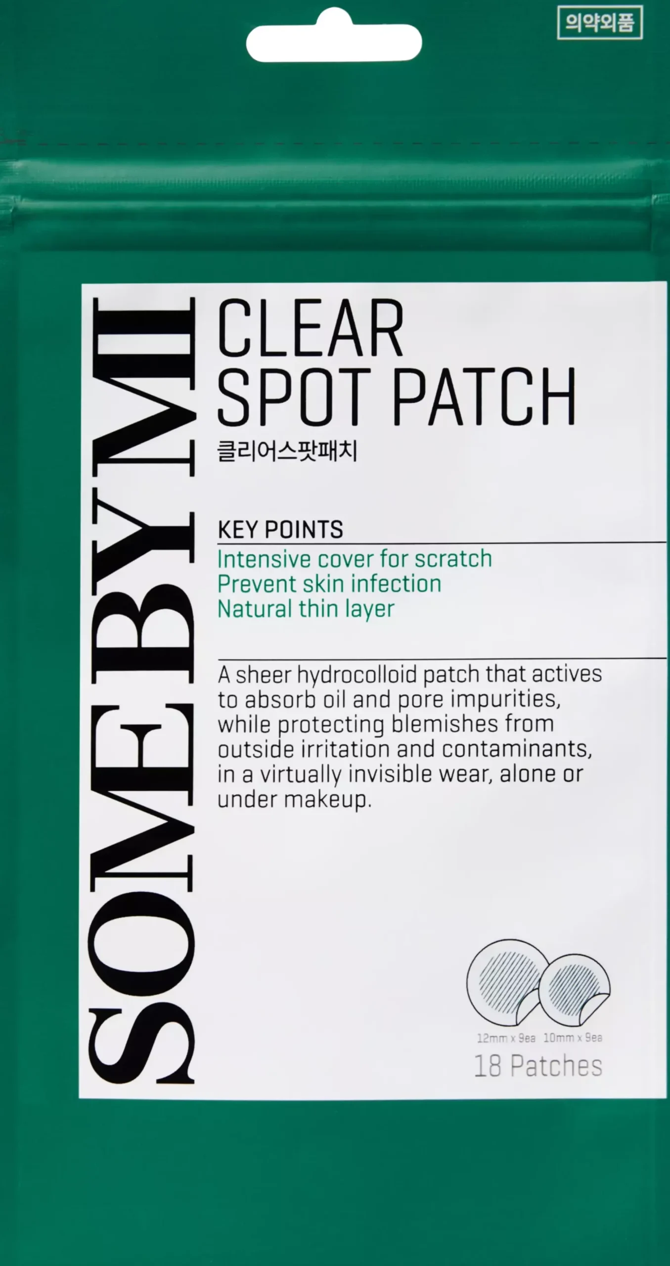 SOME BY MI Clear Spot Patch 18 st