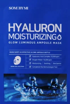 SOME BY MI Hyaluron Moisturizing Glow Luminous Ampoule Mask 10 g