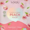 SOQU Peach Sheet Mask