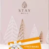 Stay Well Vegan+Bubble Masks 4pcs