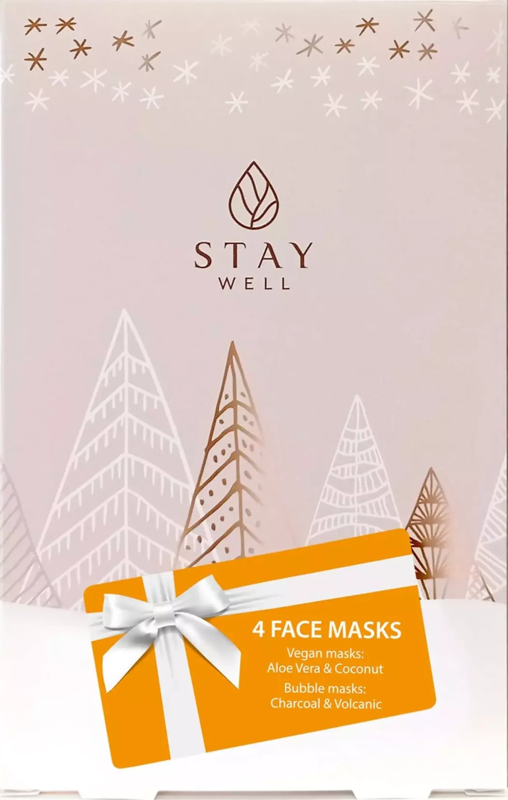 Stay Well Vegan+Bubble Masks 4pcs