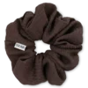 SUI AVA Ea Zig-Zag Scrunchie Chocolate