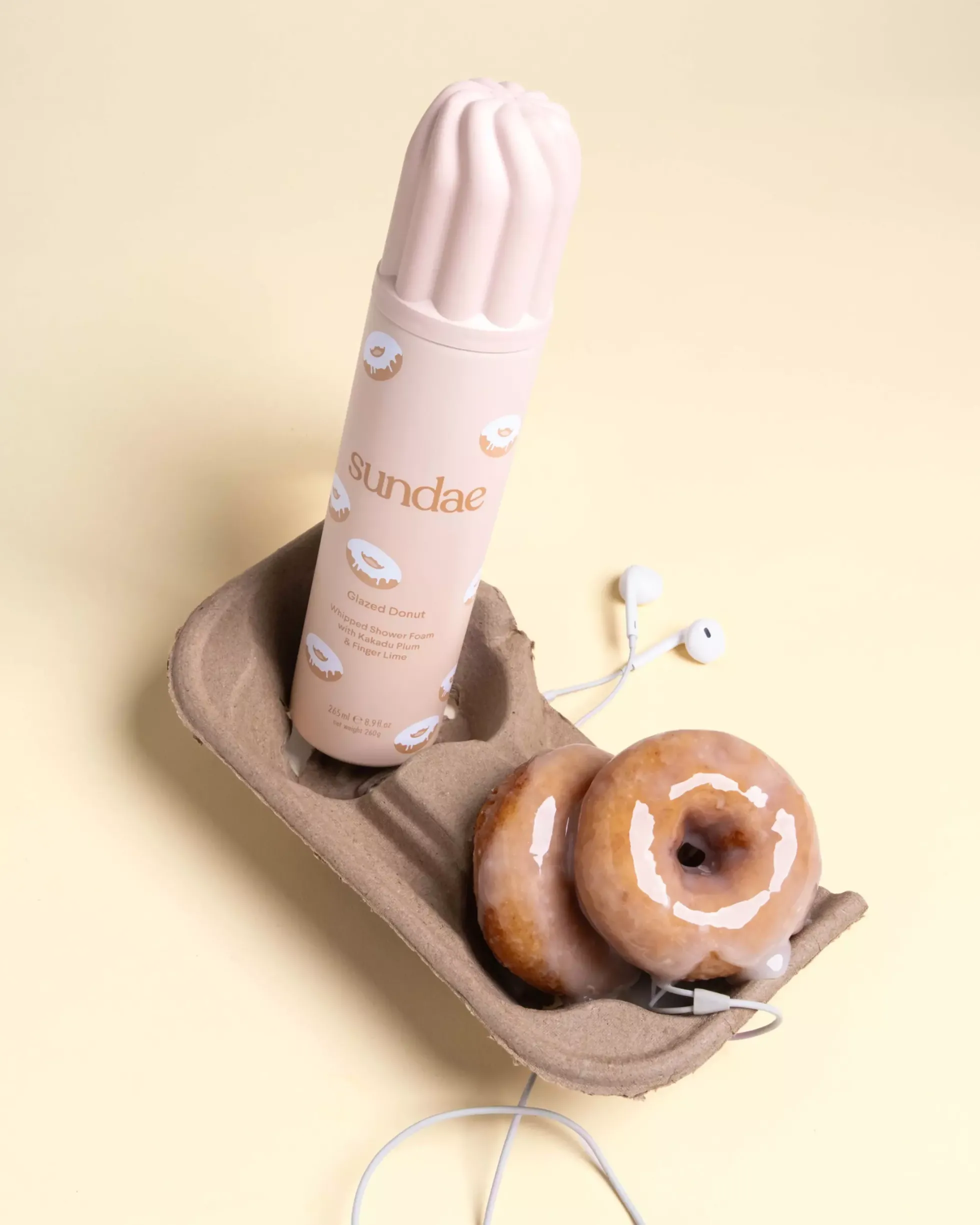 Sundae Glazed Donut Whipped Shower Foam 265 ml