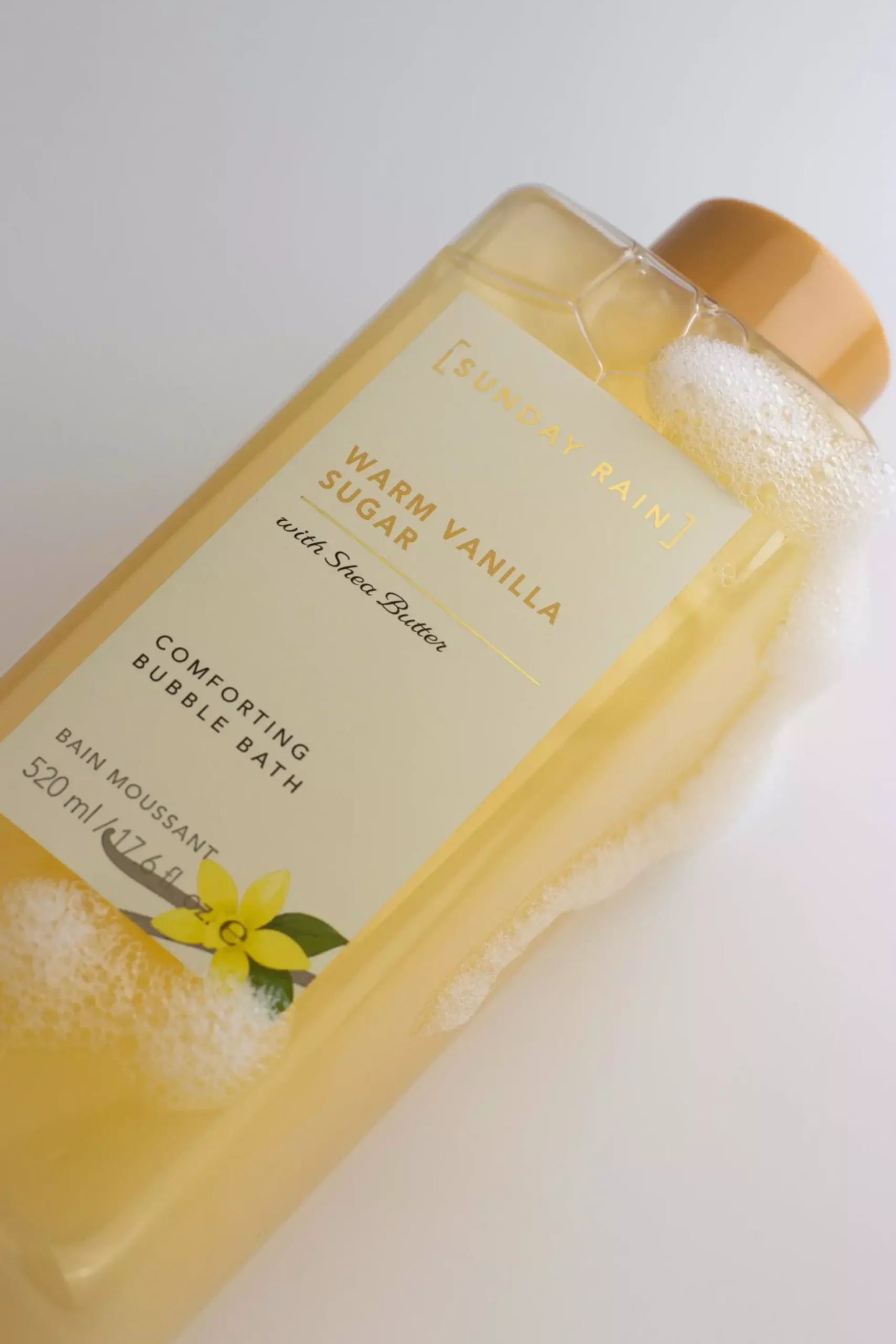 Sunday Rain Bubble Bath Warm Vanilla Sugar 520 ml