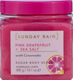 Sunday Rain Pink Grapefruit & Sea Salt Body Scrub 265 g