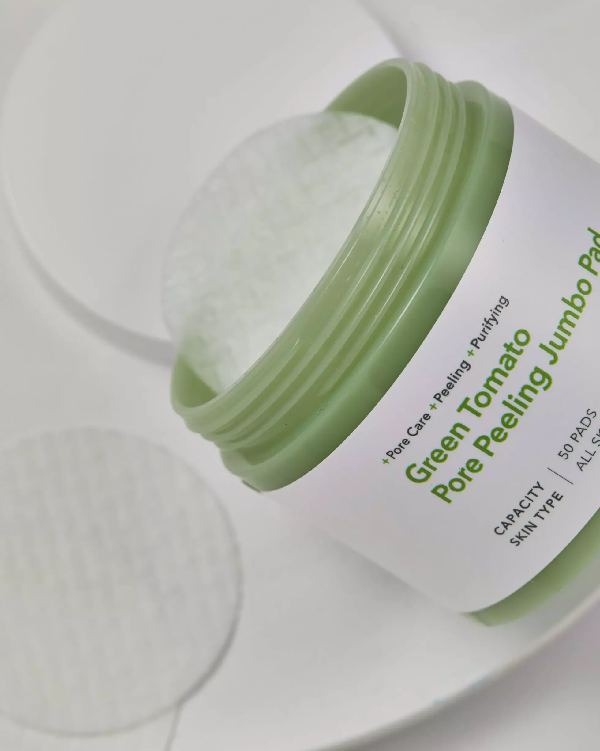 Sungboon Editor Green Tomato Pore Peeling Jumbo Pad 60 st