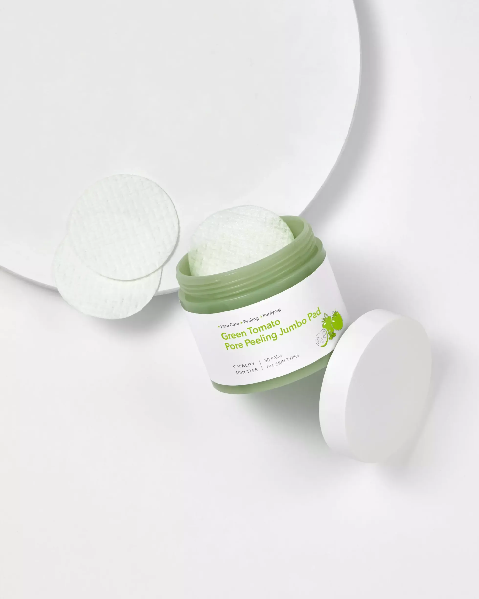 Sungboon Editor Green Tomato Pore Peeling Jumbo Pad 60 st