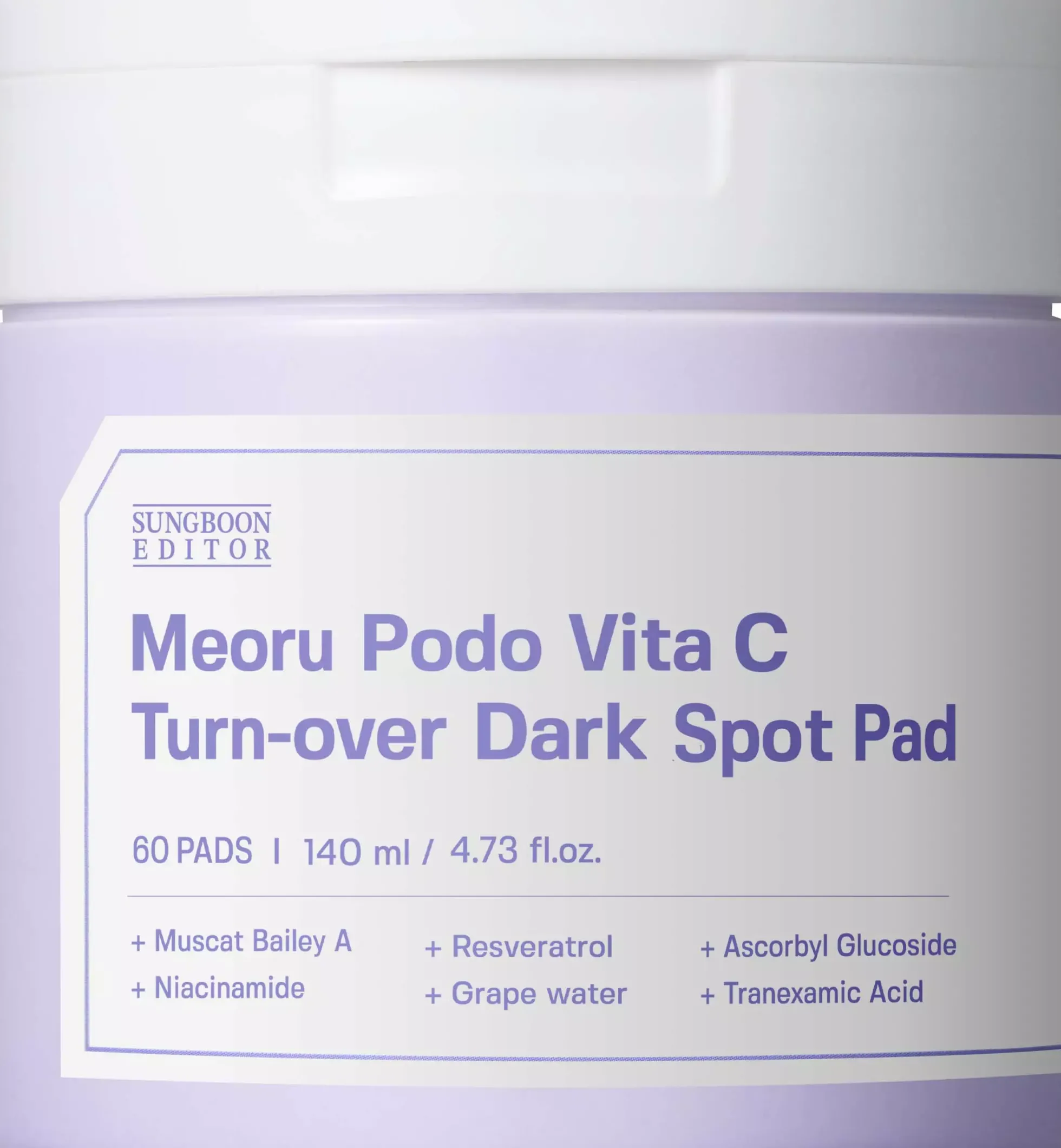 Sungboon Editor Meoru Podo Vita C Turn-over Dark Spot Pad 60 st