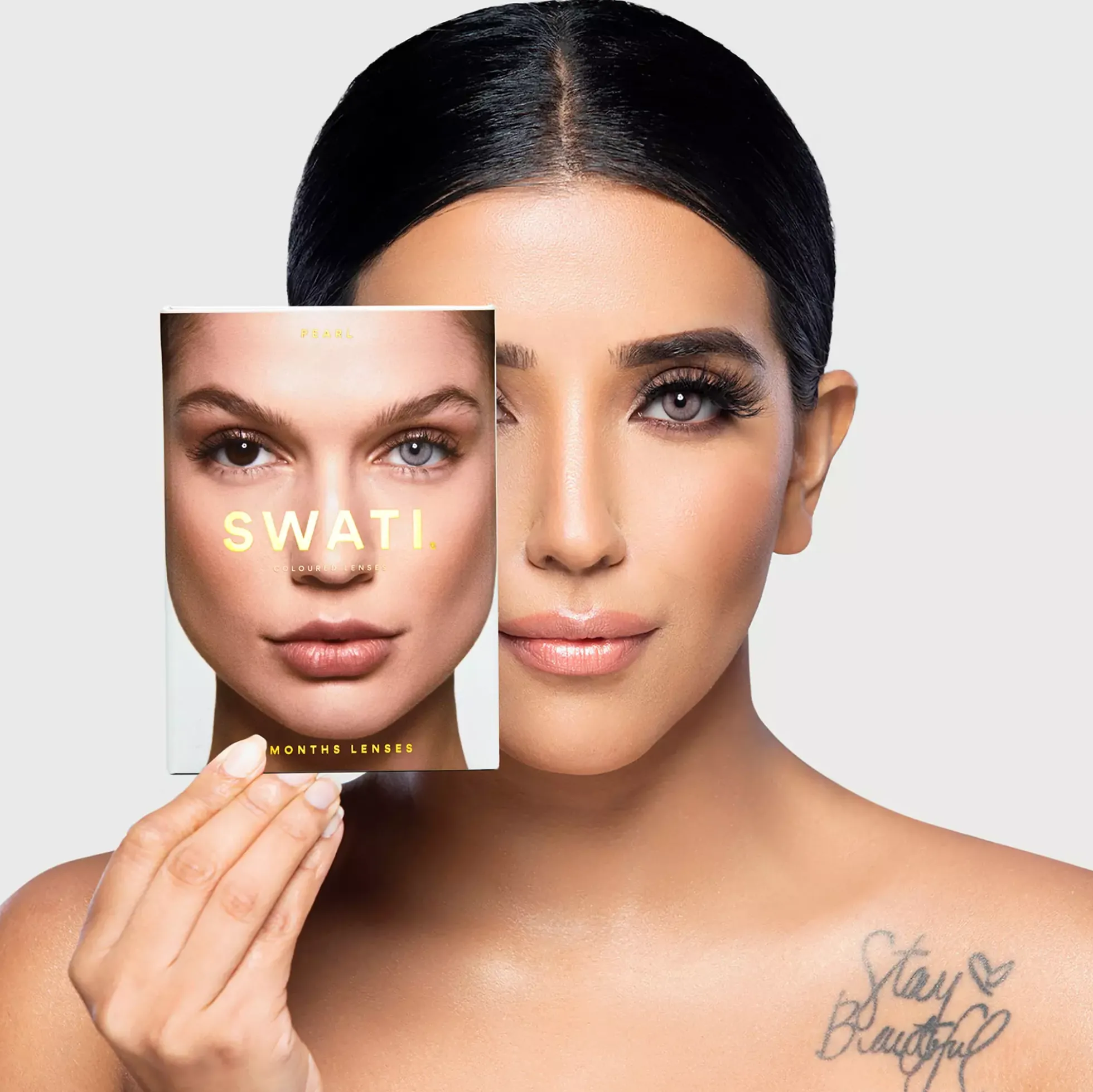 SWATI Cosmetics 6 Month Lenses Pearl
