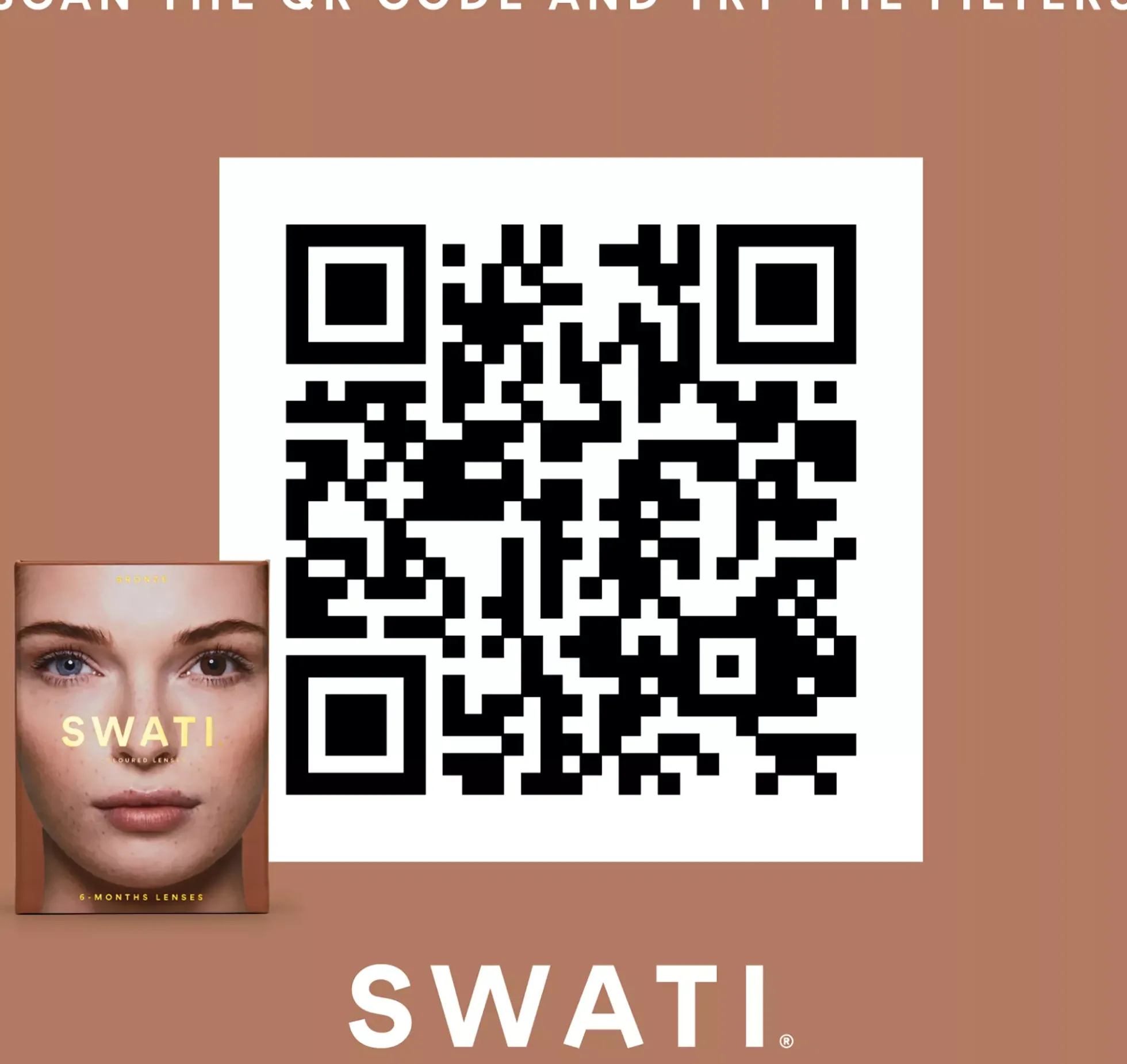 SWATI Cosmetics 6 Month Lenses Bronze