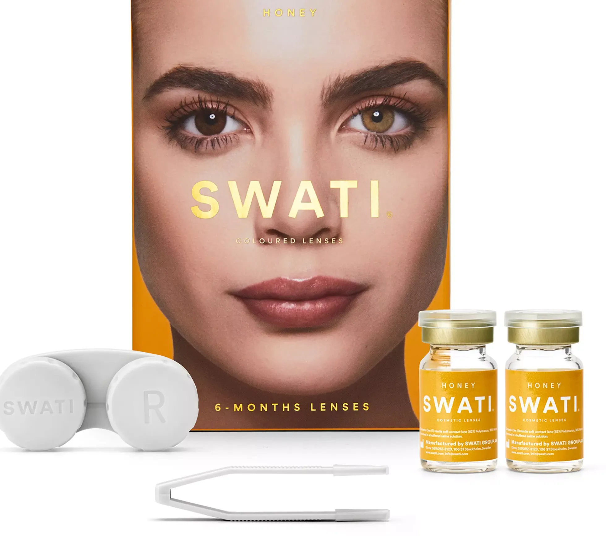 SWATI Cosmetics 6 Month Lenses Honey