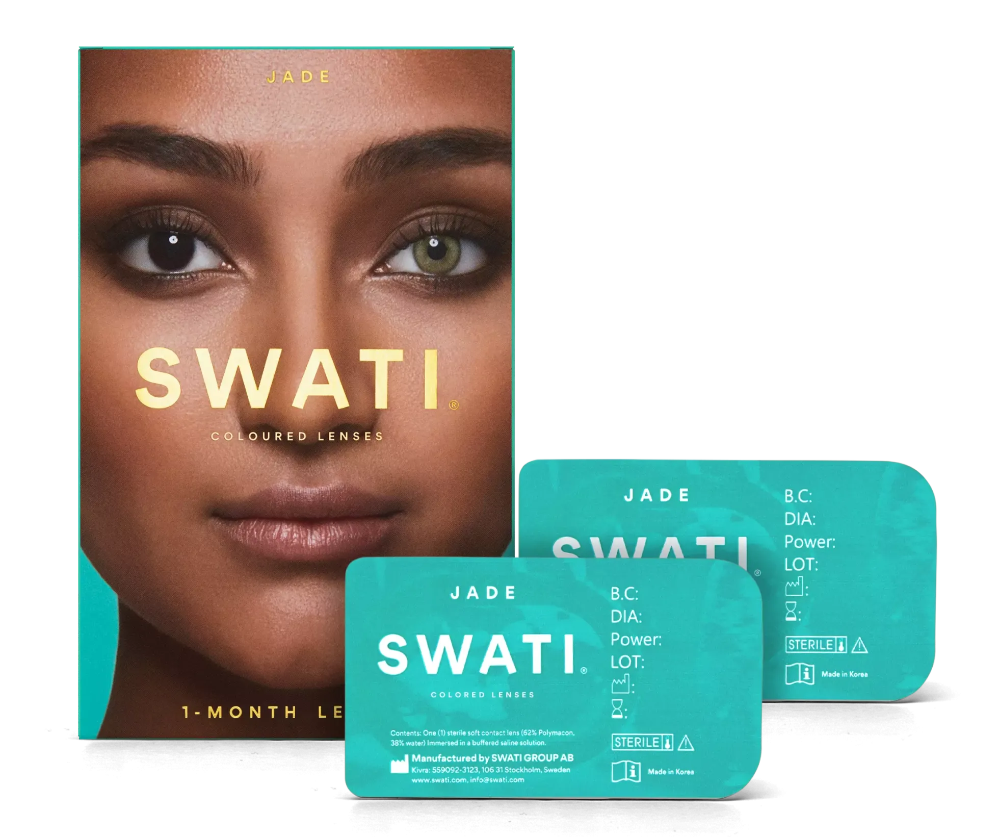 SWATI Cosmetics 1 Month Lenses Jade