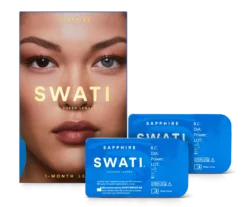 SWATI Cosmetics 1 Month Lenses Sapphire