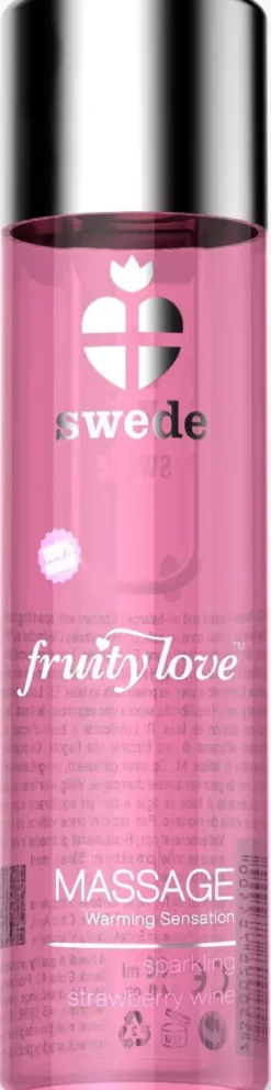 SwedeFruity Love Massage Sparkling Strawberry Wine 60 ml