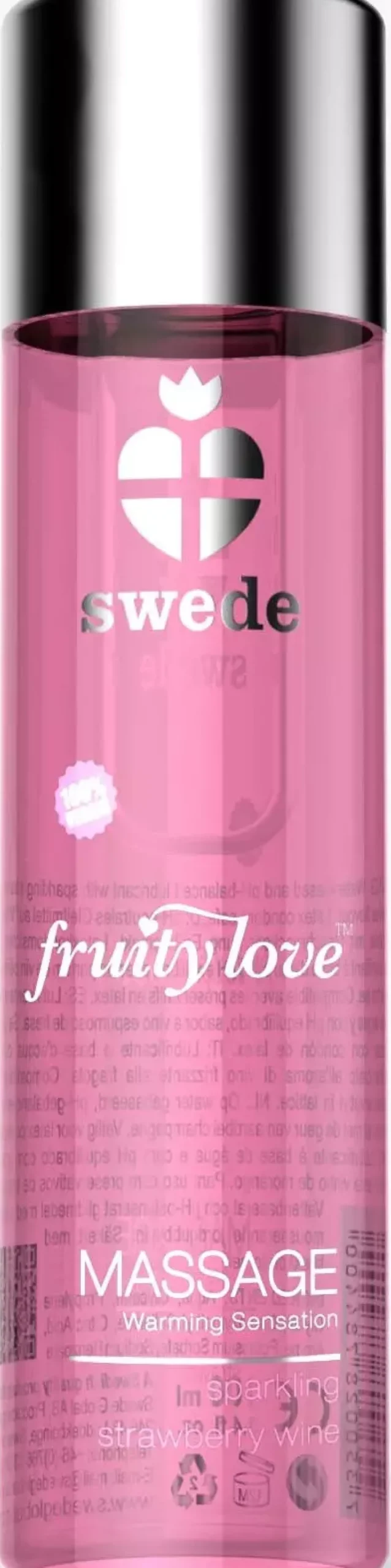 SwedeFruity Love Massage Sparkling Strawberry Wine 60 ml