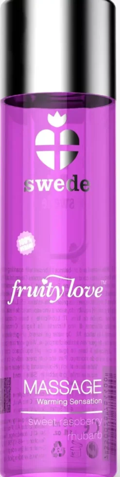 SwedeFruity Love Massage Sweet Raspberry Rhubarb 120 ml