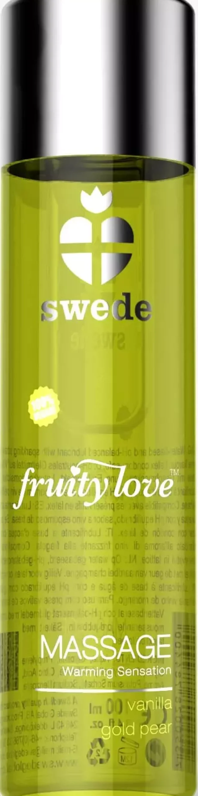 SwedeFruity Love Massage Vanilla Gold Pear 60 ml