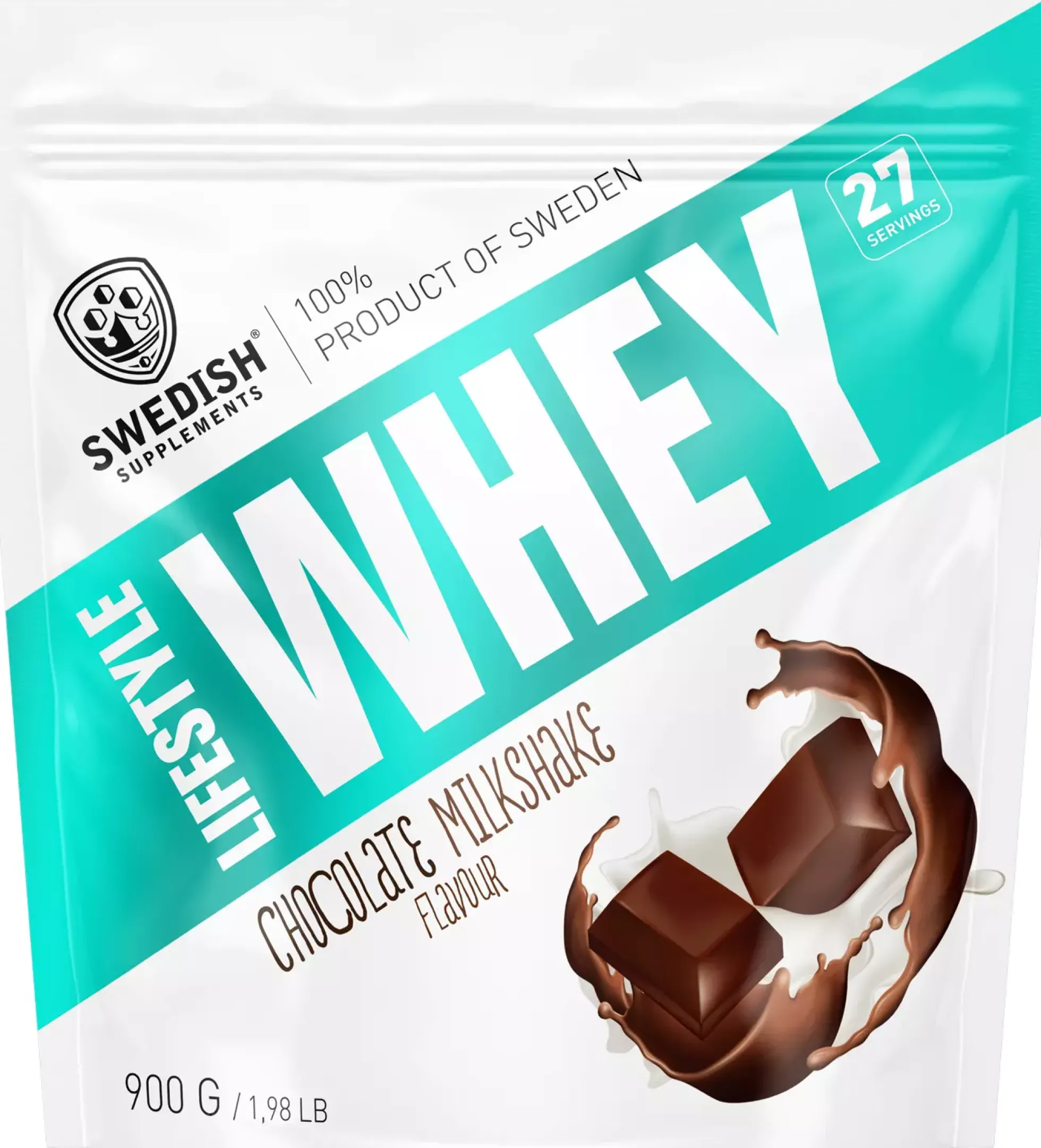 Swedish Supplements Lifestyle Whey Chocolate Milkshake 900 g