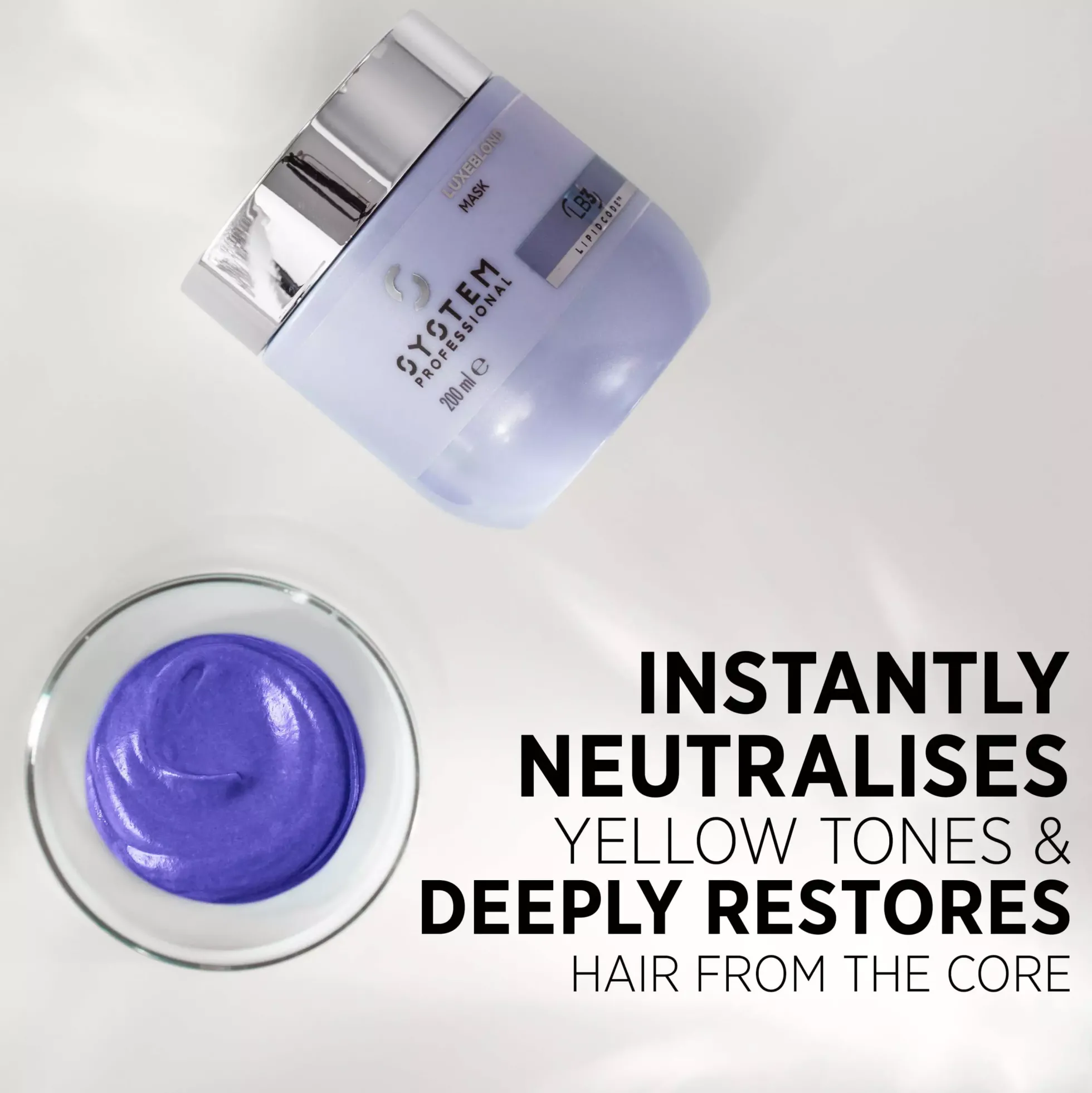 System ProfessionalLuxeBlond Mask 400 ml