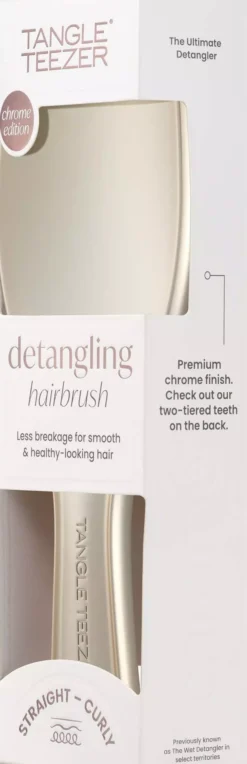 Tangle Teezer The Ultimate Detangler Chrome Satin Pink