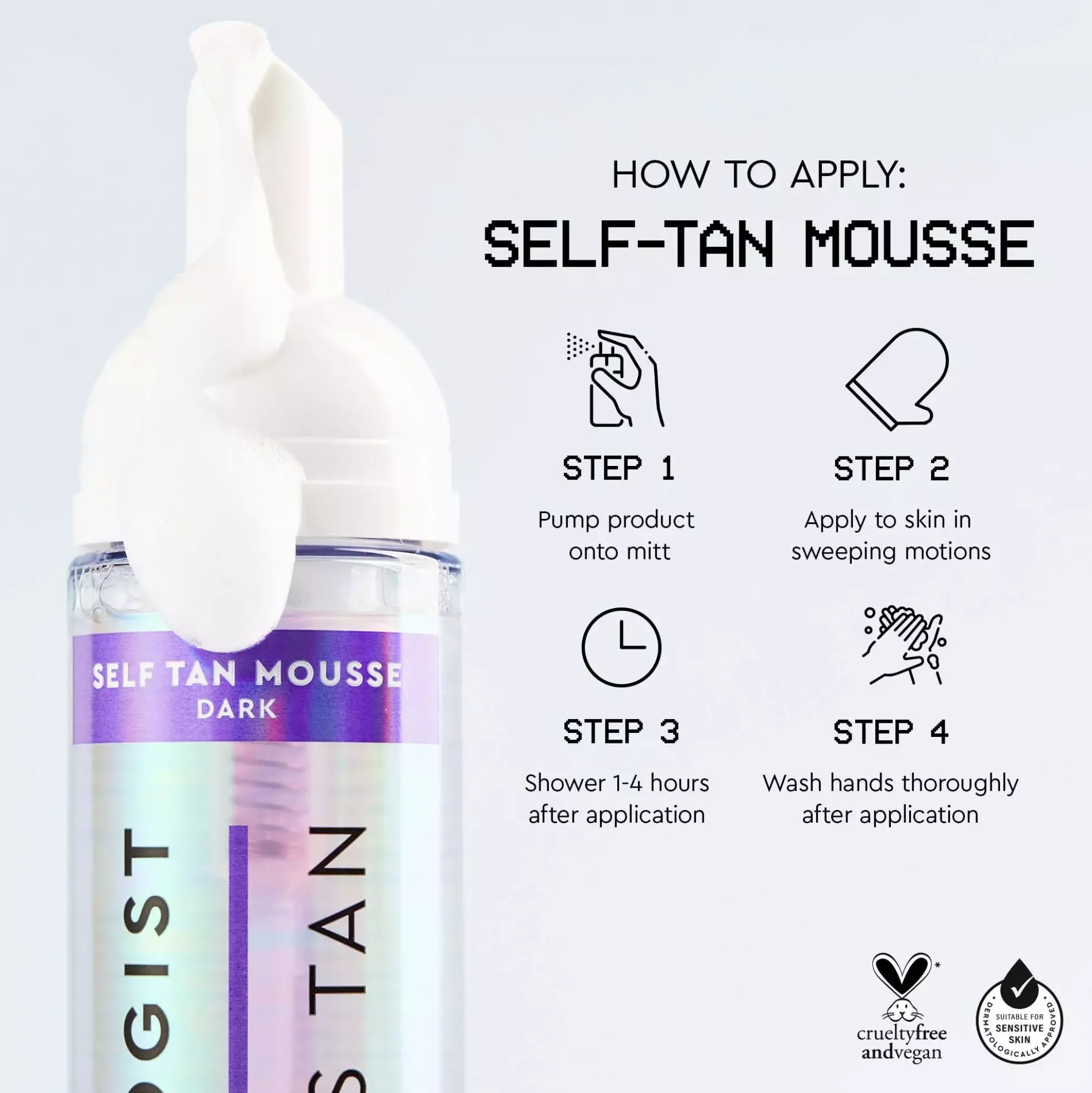 Tanologist Self-Tan Mousse Light