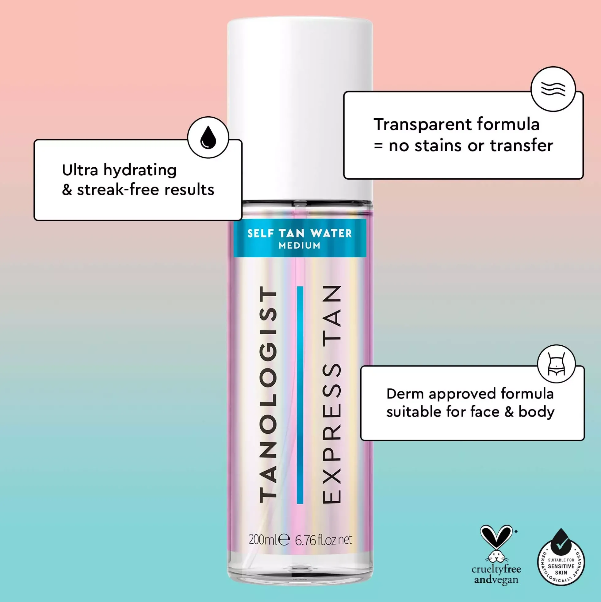 Tanologist Self-Tan Water Light