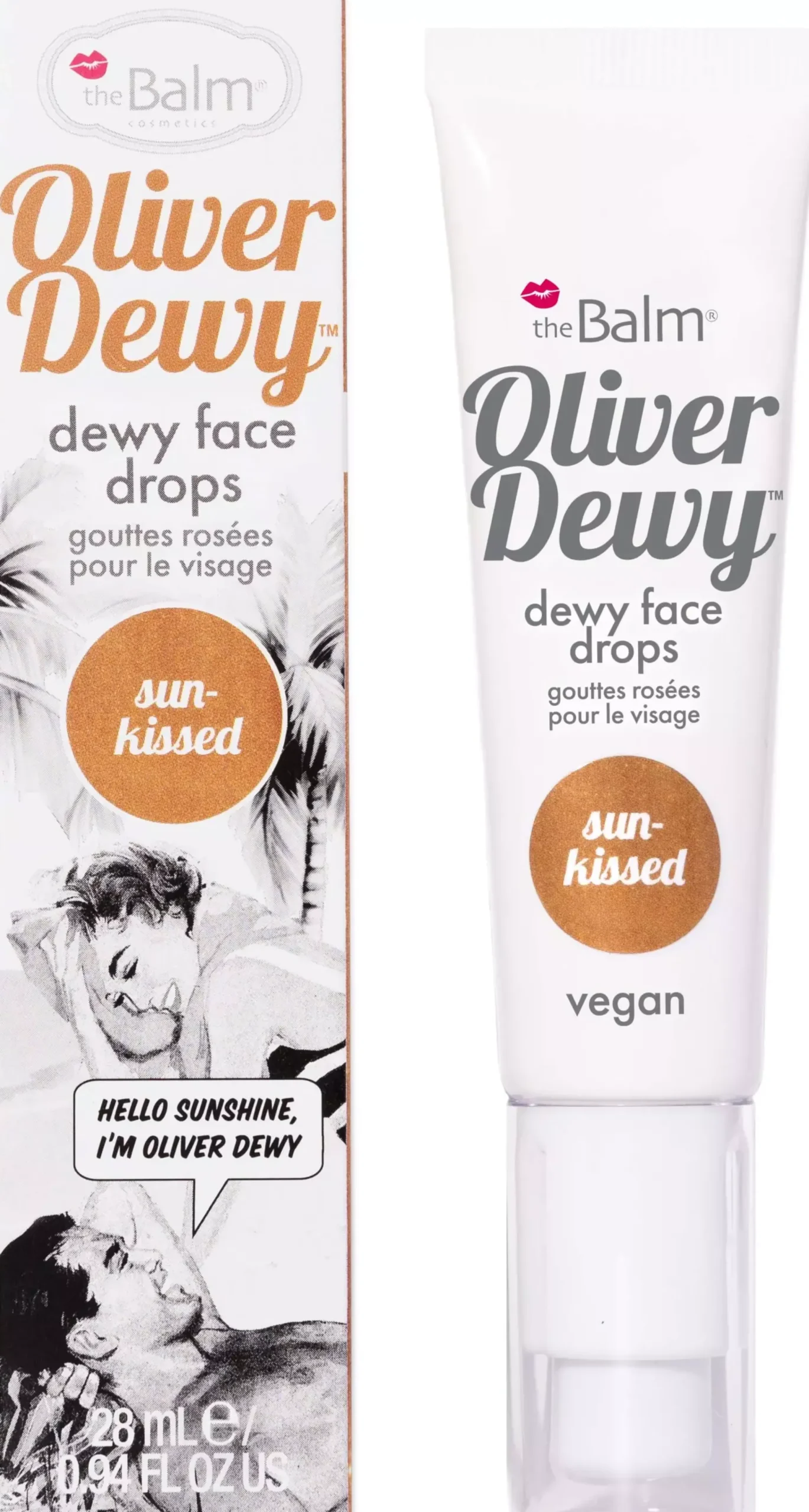 the Balm Oliver Dewy Face Drops Sun-Kissed