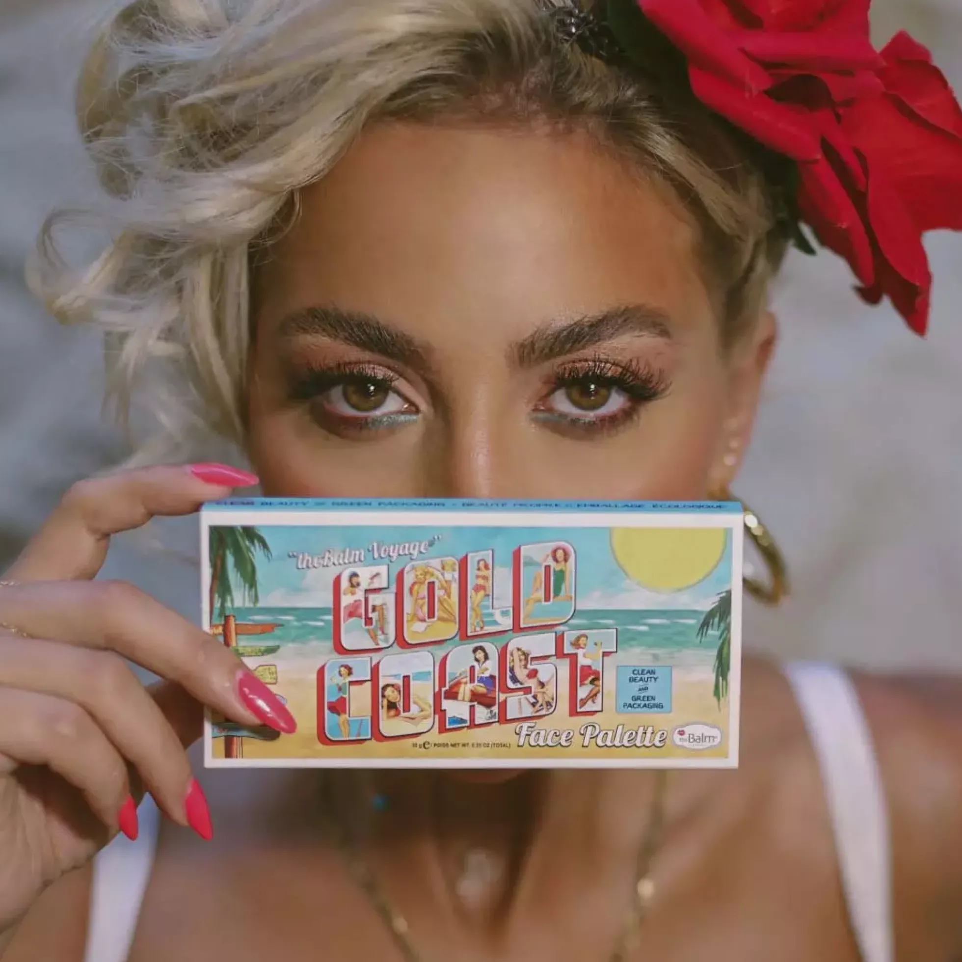 the Balm theBalm Voyage Gold Coast Face Palette