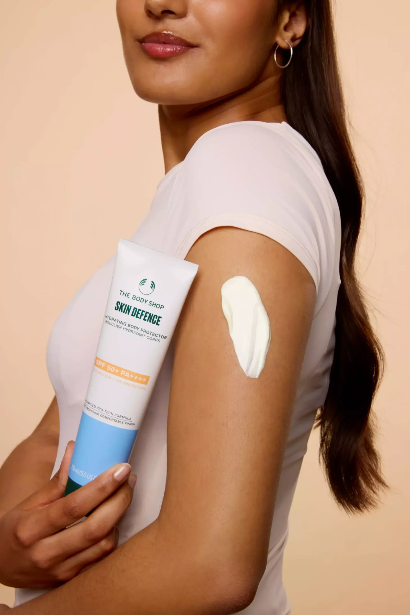 The Body ShopSkin Defence Hydrating Body Protector SPF 50+ PA++++ 150 ml