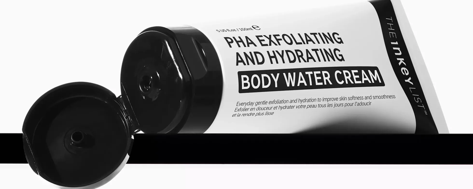 The Inkey List PHA Exfoliating and Hydrating Body Water Cream 150 ml