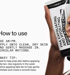 The Inkey List PHA Exfoliating and Hydrating Body Water Cream 150 ml