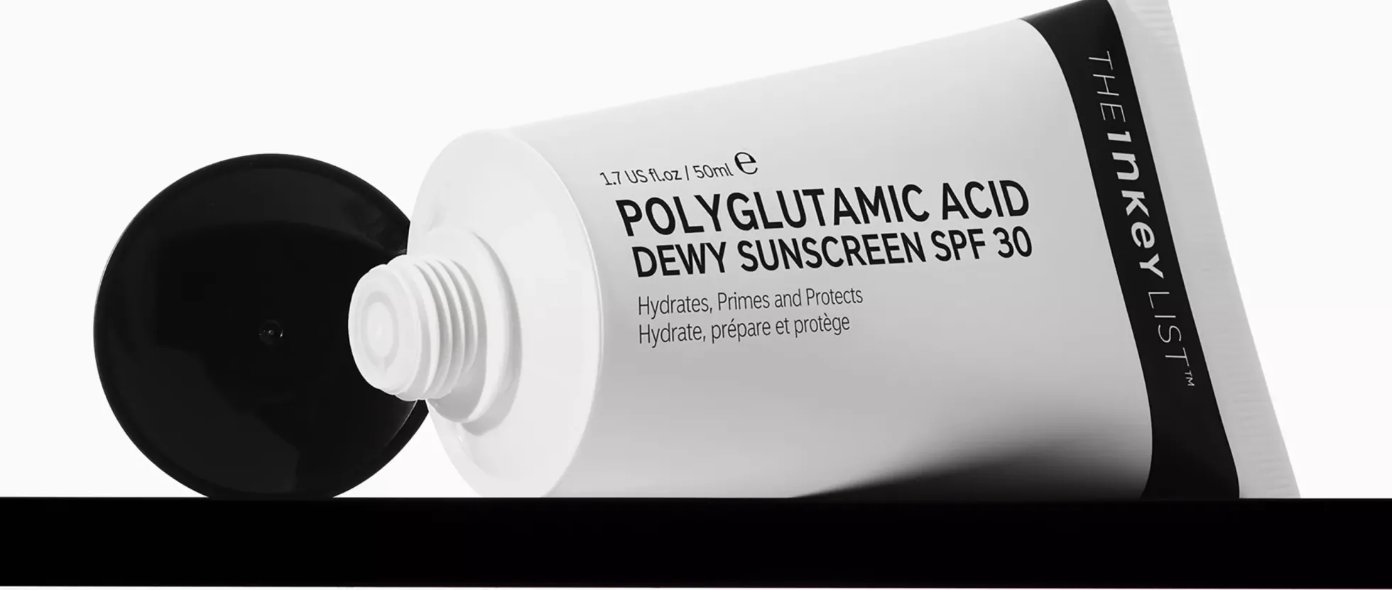 The Inkey List Polyglutamic SPF 30 Sunscreen Tube 50 ml