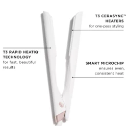 T3 Lucea 25mm Professional Straightening & Styling Flat Iron Graphite