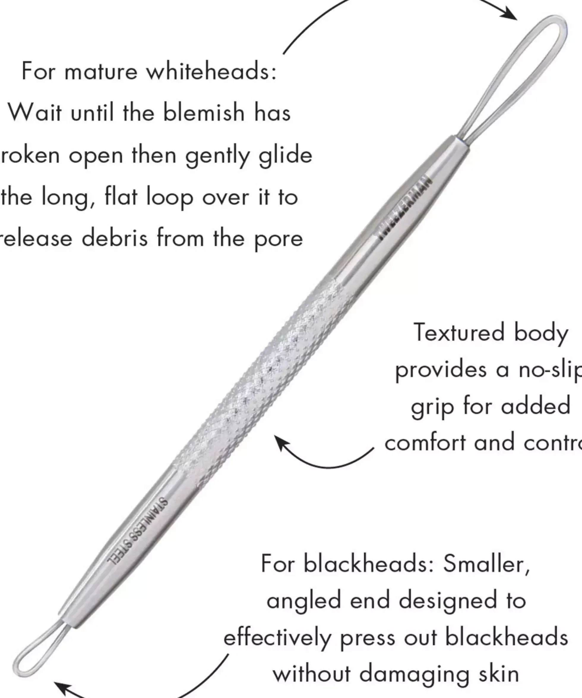 Tweezerman No Slip Skin Care Tool