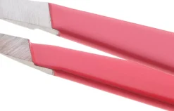 Tweezerman Stainless Steel Slant Pink Tweezer