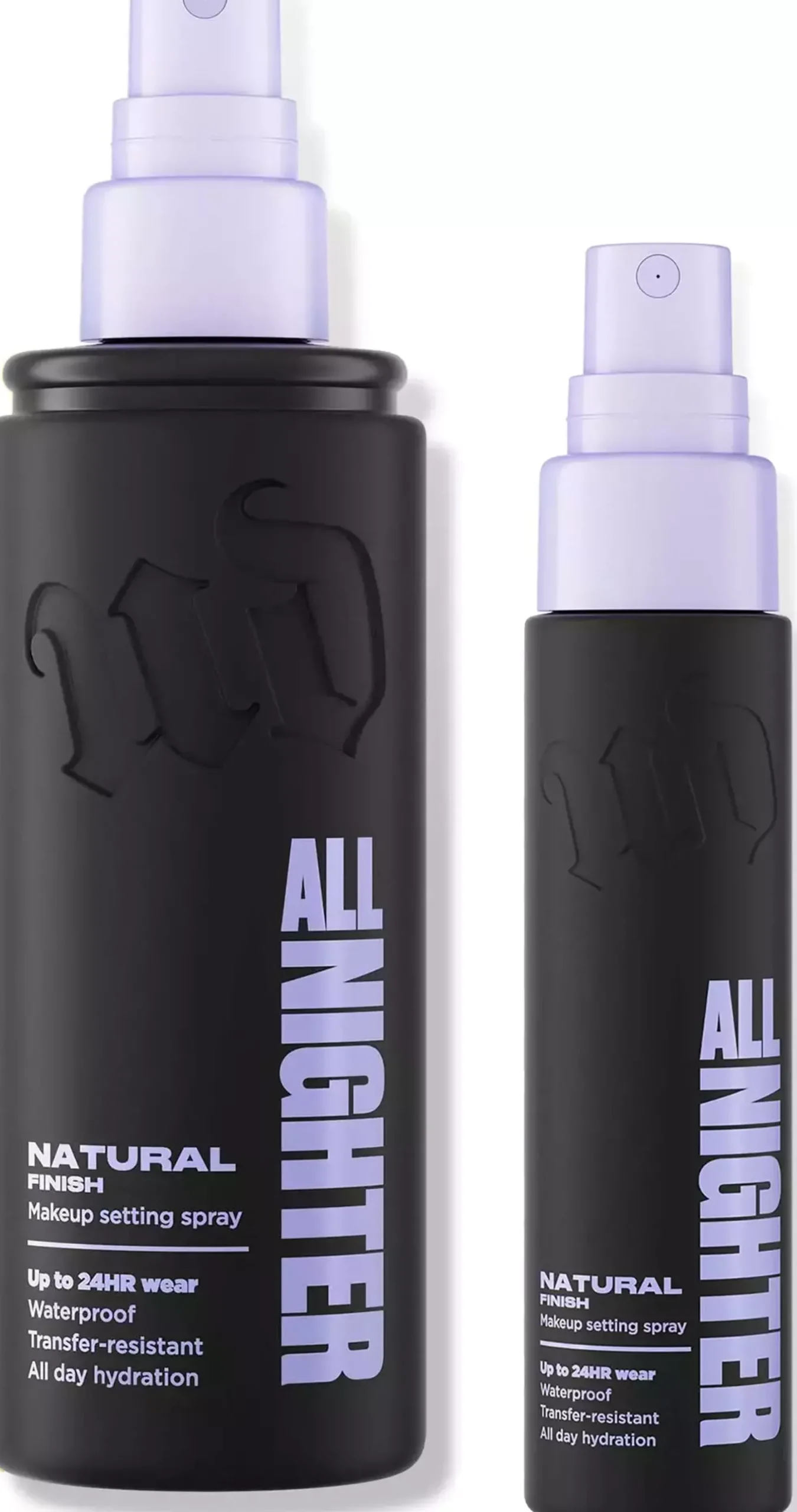 Urban Decay All Nighter Setting Spray Natural 118 ml & Travel Size 30 ml