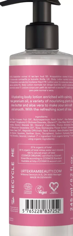 UrtekramRose Body Lotion 245 ml