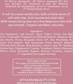 UrtekramSoft Wild Rose Cream Deo 50 ml
