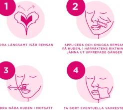 Veet Essential Inspirations Strips Face 20st 20 ml