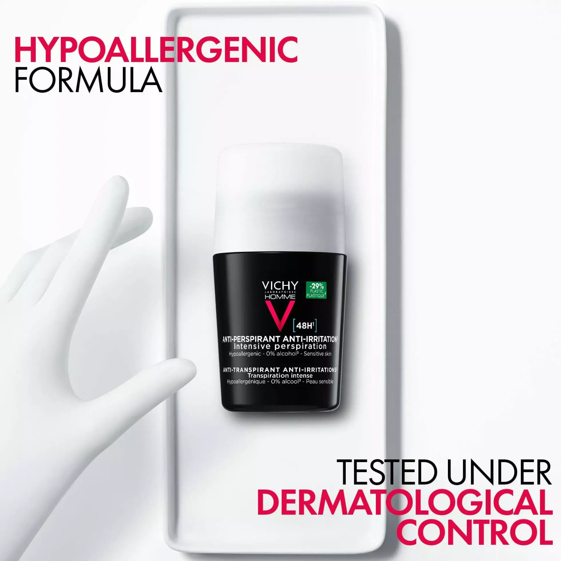 VICHY Homme 48HR Anti-Perspirant Sensitive Skin